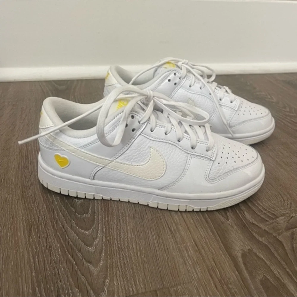 Nike Dunk Low- Valentine’s Day Yellow Heart - Picture 3 of 5